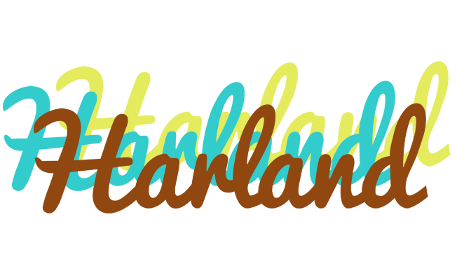 Harland cupcake logo