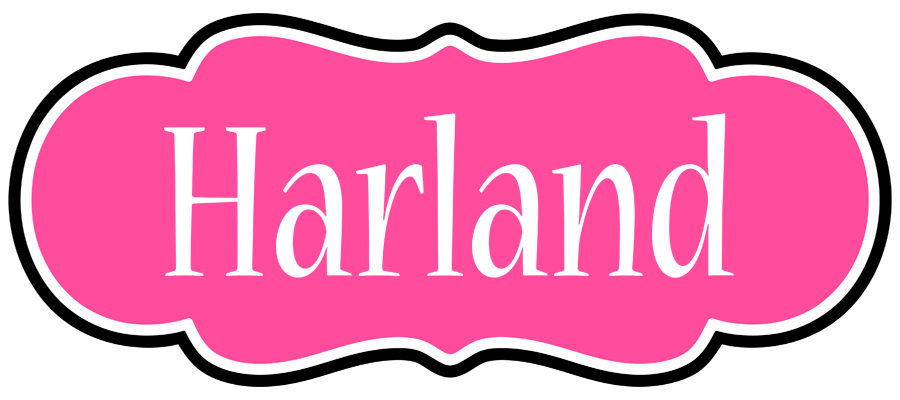 Harland invitation logo