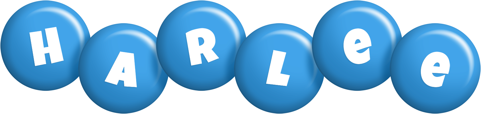 Harlee candy-blue logo