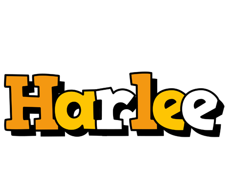 Harlee cartoon logo