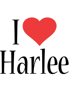 Harlee i-love logo