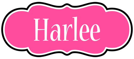 Harlee invitation logo