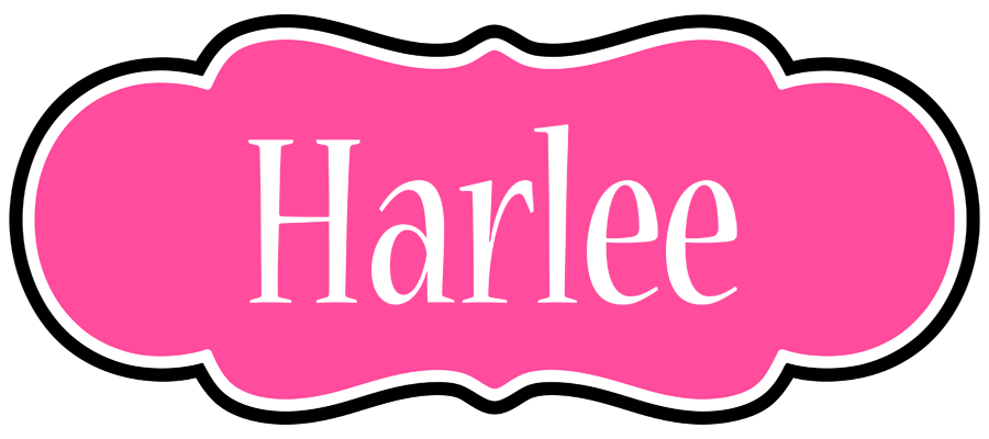 Harlee invitation logo