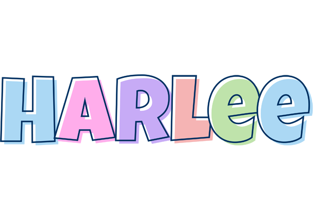 Harlee pastel logo