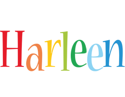 Harleen birthday logo