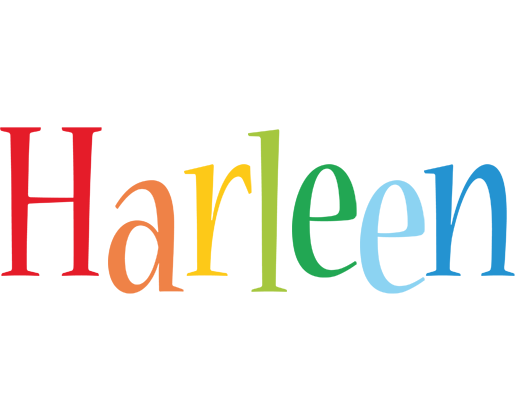 Harleen birthday logo