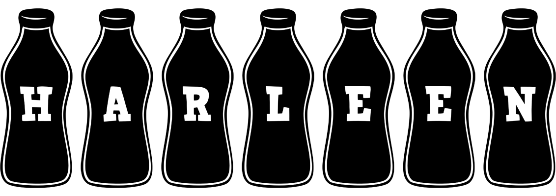 Harleen bottle logo