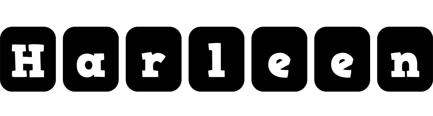 Harleen box logo