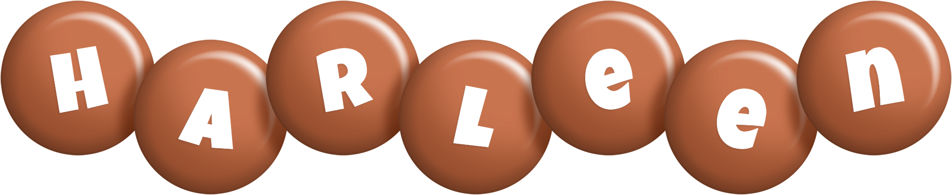 Harleen candy-brown logo