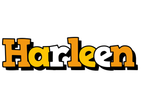 Harleen cartoon logo