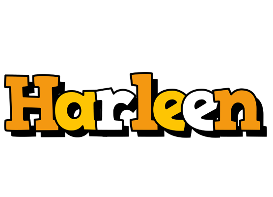 Harleen cartoon logo