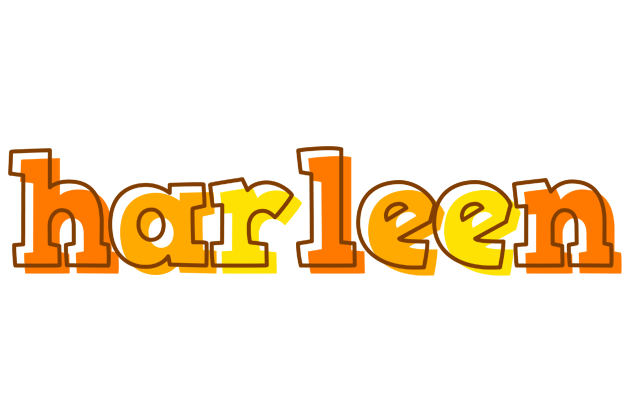 Harleen desert logo