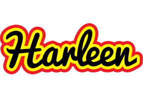 Harleen flaming logo