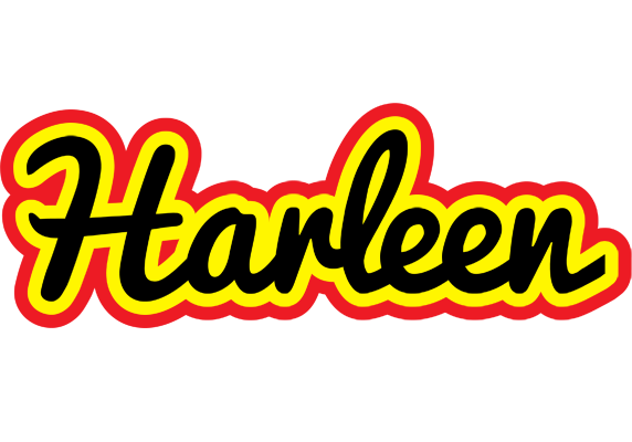 Harleen flaming logo