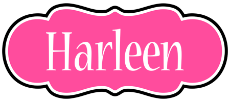 Harleen invitation logo