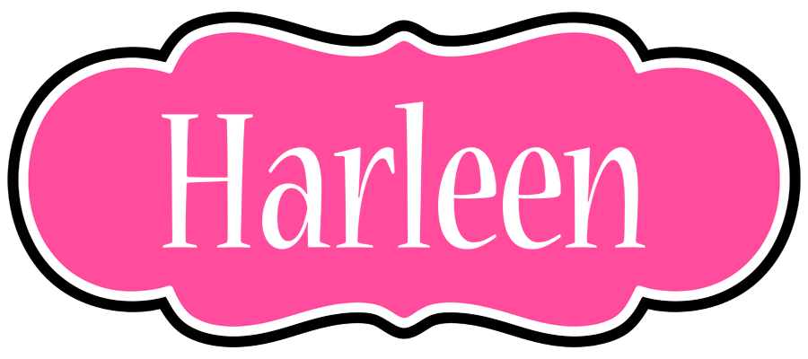 Harleen invitation logo