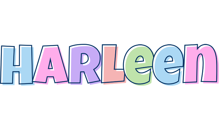 Harleen pastel logo