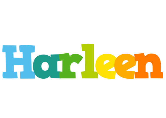 Harleen rainbows logo