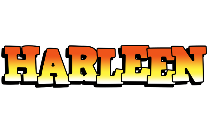 Harleen sunset logo