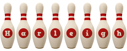 Harleigh bowling-pin logo