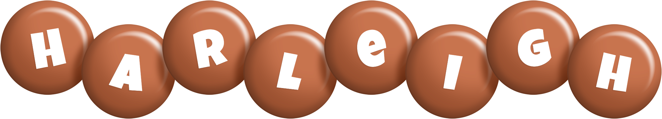 Harleigh candy-brown logo