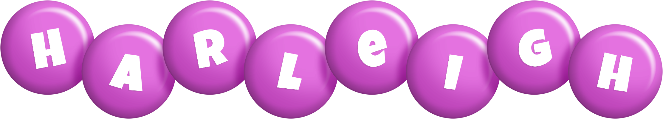 Harleigh candy-purple logo