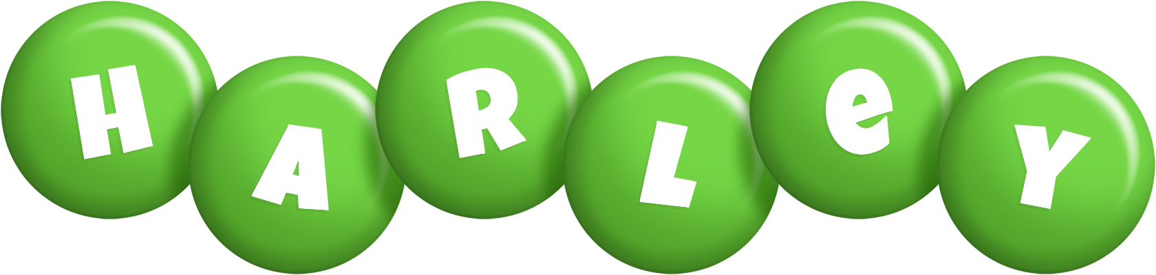 Harley candy-green logo