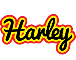 Harley flaming logo