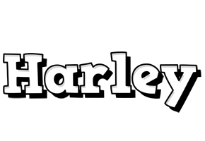 Harley snowing logo