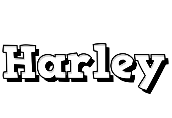 Harley snowing logo