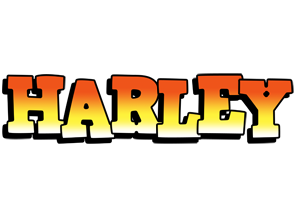 Harley sunset logo