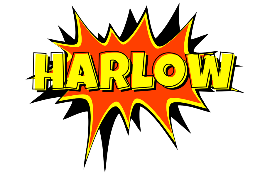 Harlow bazinga logo