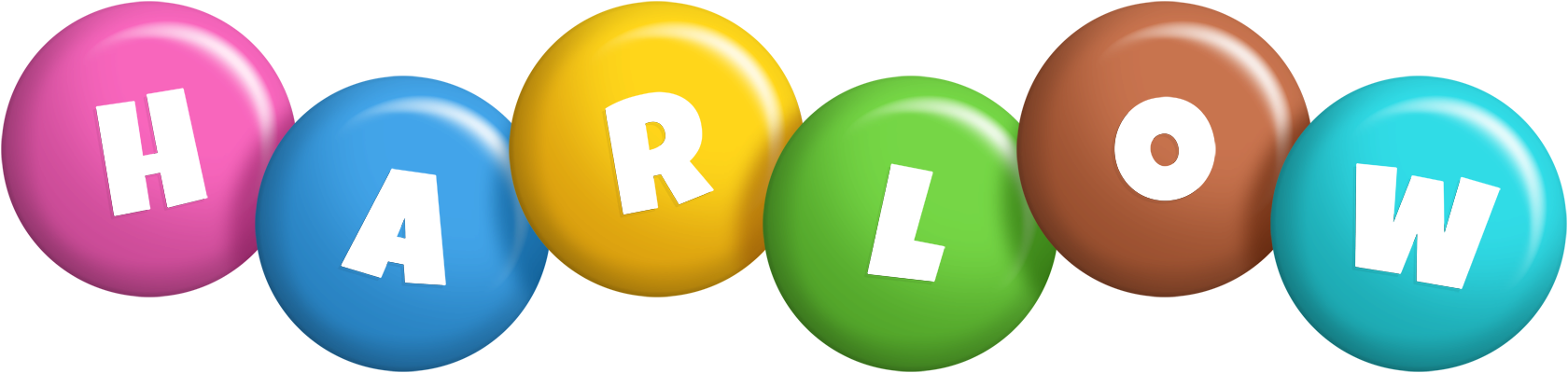 Harlow candy logo