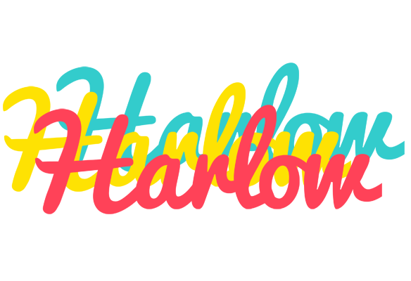Harlow disco logo