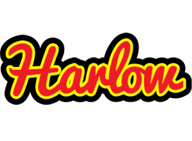 Harlow fireman logo