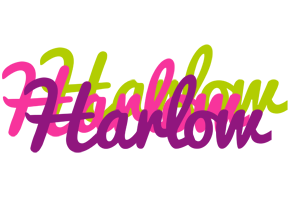 Harlow flowers logo