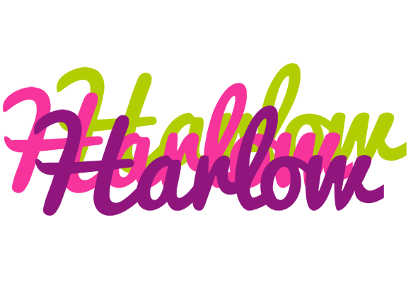 Harlow flowers logo