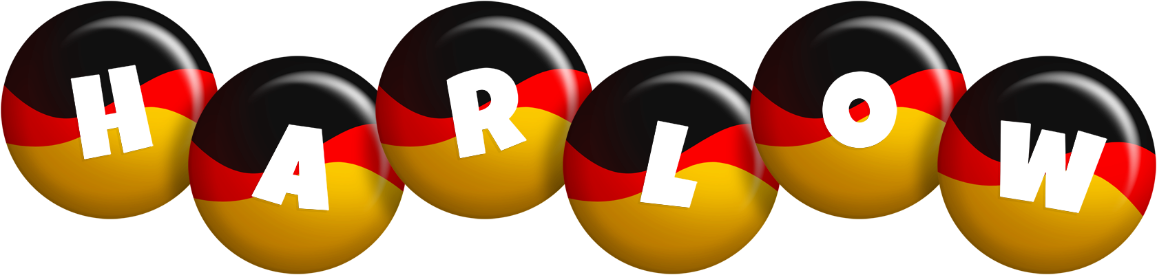 Harlow german logo
