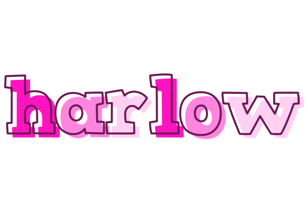 Harlow hello logo