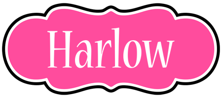 Harlow invitation logo