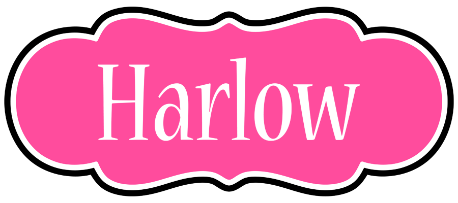 Harlow invitation logo