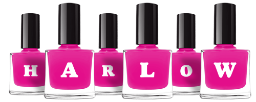 Harlow nails logo