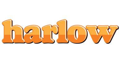 Harlow orange logo