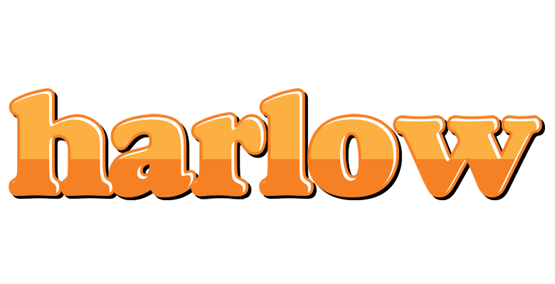 Harlow orange logo