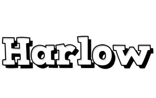 Harlow snowing logo