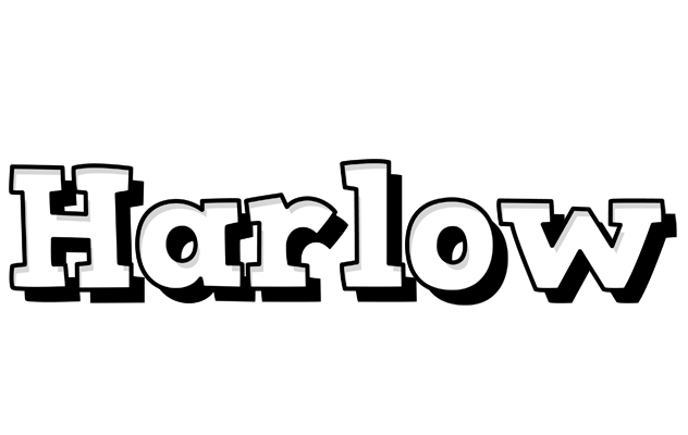 Harlow snowing logo