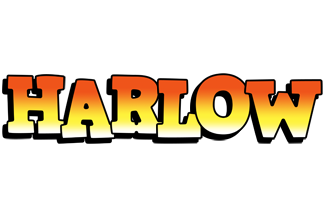 Harlow sunset logo