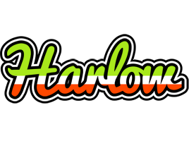 Harlow superfun logo