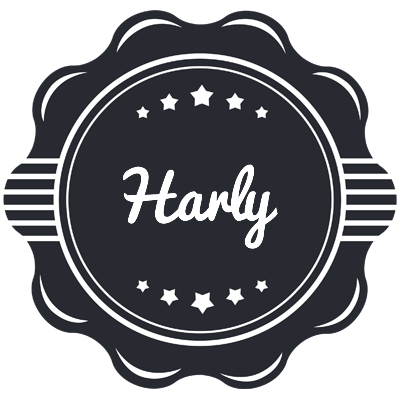 Harly badge logo