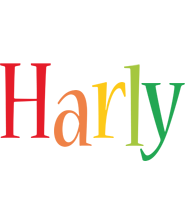 Harly birthday logo